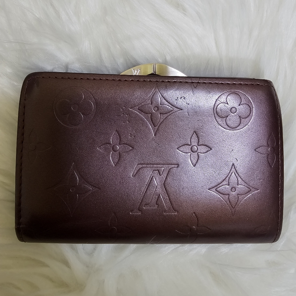 LOUIS VUITTON Monogram Matte Porte Monnaie Biennois M10023 Wallet - Picture 4 of 17